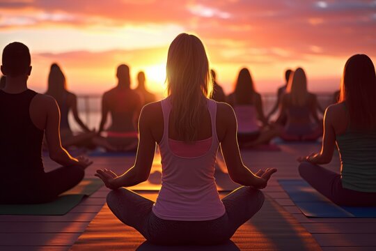 Yoga by the Ganges